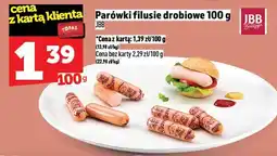 Topaz Parówki filusie drobiowe 100 g JBB oferta