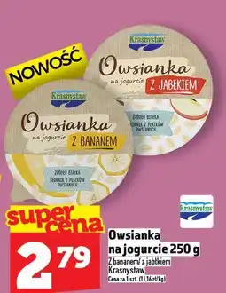 Topaz Owsianka na jogurcie 250 g Krasnystaw oferta