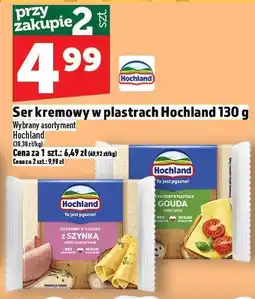 Topaz Ser kremowy w plastrach Hochland 130 g oferta