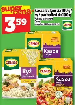 Topaz Kasza bulgur 3x100 g / ryż parboiled 4x100 g Cenos oferta