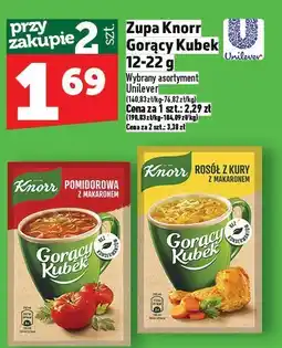 Topaz Zupa Knorr Gorący Kubek 12-22 g Unilever oferta