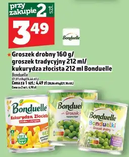 Topaz Groszek drobny 160 g / groszek tradycyjny 212 ml / kukurydza złocista 212 ml Bonduelle oferta