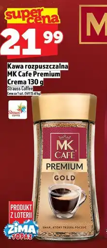 Topaz Kawa rozpuszczalna MK Cafe Premium Crema 130 g oferta