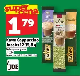 Topaz Kawa Cappuccino Jacobs 12-15,8g oferta