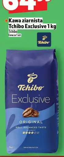 Topaz Kawa ziarnista Tchibo Exclusive 1 kg oferta