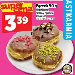 Topaz Pączek 90 g Kinder Bueno, z malinką z posypką, Jadowska TOPAZ oferta