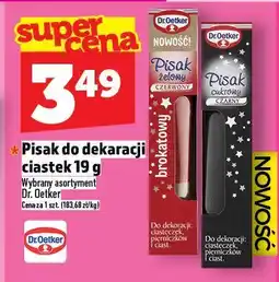 Topaz Pisak do dekoracji ciastek Dr. Oetker 19 g oferta