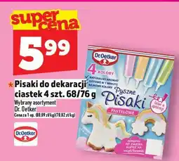 Topaz Pisaki do dekoracji ciastek Dr. Oetker 68/76 g oferta