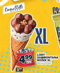 Stokrotka Lody Sammontana Rożek XL oferta