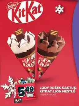 Stokrotka Lody rożek Kaktus, KitKat, Lion Nestlé oferta