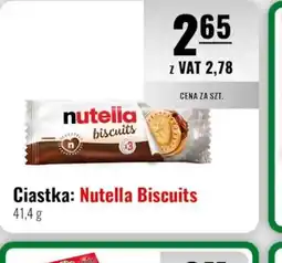 Eurocash Ciastka: Nutella Biscuits oferta