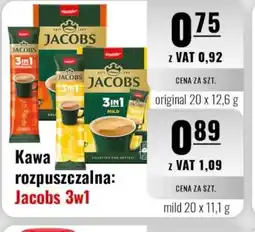 Eurocash Kawa rozpuszczalna Jacobs 3w1 oferta