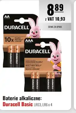 Eurocash Baterie alkaliczne Duracell Basic oferta