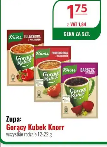 Eurocash Zupa Gorący Kubek Knorr oferta