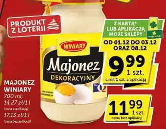 Majonez dekoracyjny Winiary