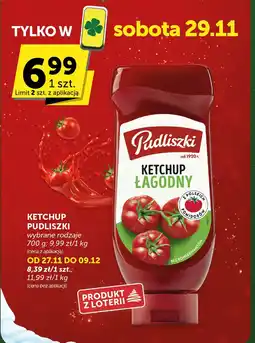 Euro Sklep Ketchup Pudliszki wybrane rodzaje oferta