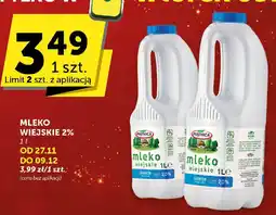 Euro Sklep Mleko wiejskie 2% Piątnica oferta