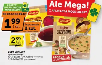 Zupa Winiary wybrane rodzaje