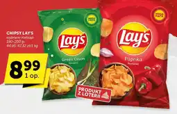 Groszek Chipsy Lay's wybrane rodzaje oferta