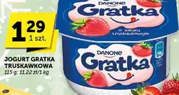 Euro Sklep Jogurt Gratka Truskawkowa Danone oferta