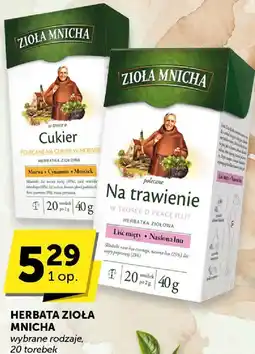 ABC Herbata Zioła Mnicha, wybrane rodzaje oferta