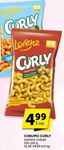 Groszek Chrupki Curly Lorenz oferta