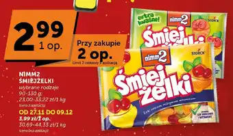 Żelki Nimm2 Śmiejżelki wybrane rodzaje