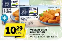 Euro Sklep Paluszki, steki rybne Frosta wybrane rodzaje oferta