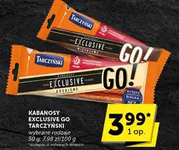 Groszek Kabanosy Exclusive Go Tarczyński wybrane rodzaje oferta