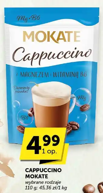 ABC Cappuccino Mokate, wybrane rodzaje oferta
