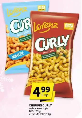 Chrupki Curly Peanut Classic Lorenz
