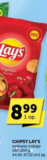 ABC Chipsy Lay's w różnych smakach oferta