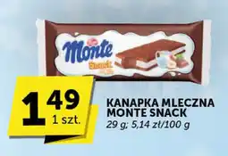Euro Sklep Kanapka mleczna Monte Snack oferta