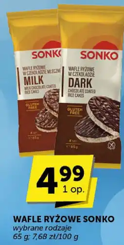 Euro Sklep Wafle ryżowe Sonko Milk Chocolate, Dark Chocolate oferta