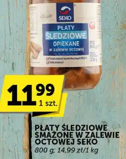Groszek Płaty śledziowe smażone w zalewie octowej Seko oferta