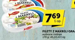 Groszek Filety z makreli Graal oferta