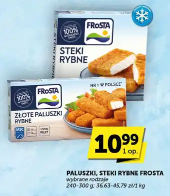 Groszek Paluszki, steki rybne Frosta oferta