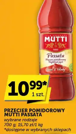 ABC Przecier pomidorowy Mutti Passata oferta