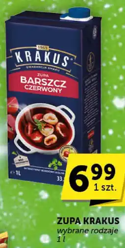 Euro Sklep Zupa Krakus wybrane rodzaje oferta