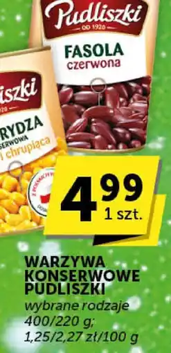 Euro Sklep Warzywa konserwowe Pudliszki wybrane rodzaje oferta