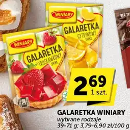 Groszek Galaretka Winiary wybrane rodzaje oferta