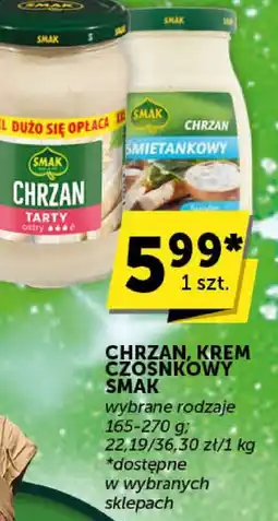 Euro Sklep Chrzan, krem śmietankowy Smak wybrane rodzaje oferta