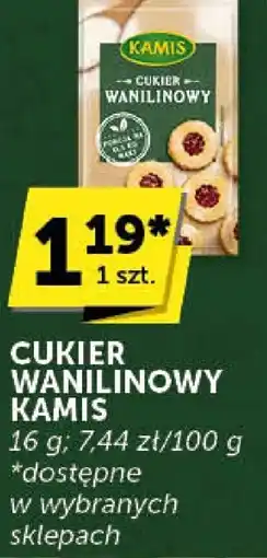 Groszek Cukier wanilinowy Kamis oferta
