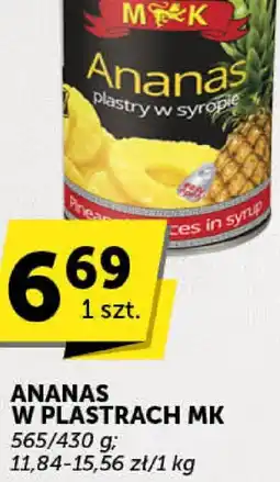 ABC Ananas w plastrach MK oferta