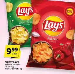 ABC Chipsy Lay's wybrane rodzaje oferta