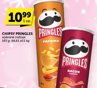 Chipsy Pringles wybrane rodzaje