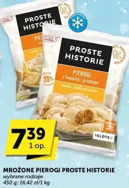 Euro Sklep Mrożone pierogi Proste Historie z kapustą i grzybami oferta