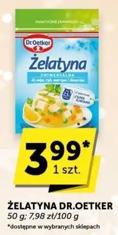 ABC Żelatyna Dr.Oetker oferta