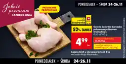Biedronka Świeża ćwiartka kurczaka pakowana próżniowo Kraina Mięs oferta