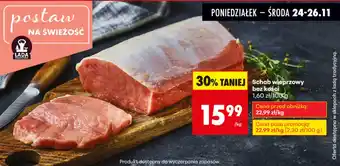 Schab wieprzowy bez kości